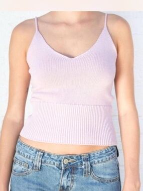 Brandy Melville knit tank top🩷rare